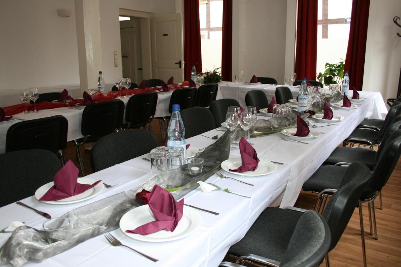 Pension-Ristorante Ventura Ehemals Reinhards Pension Hornburg  エクステリア 写真