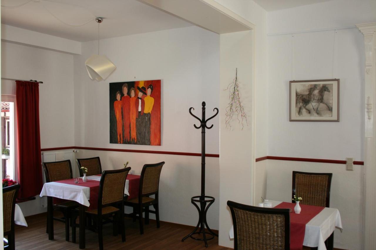 Pension-Ristorante Ventura Ehemals Reinhards Pension Hornburg  エクステリア 写真
